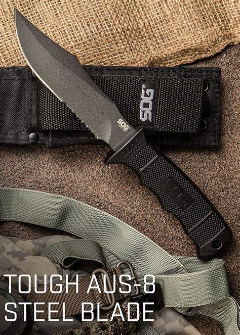 sog seal pup knife test|sog fixed blade field knife.